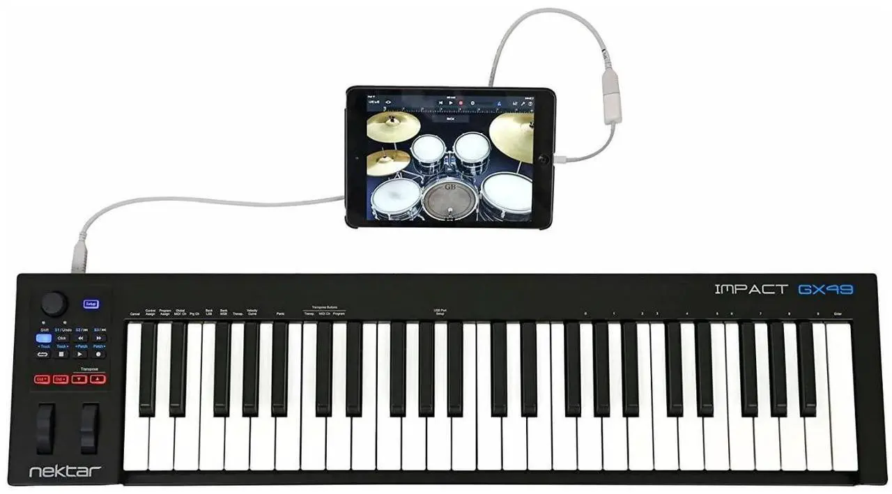 Alt view image 20 of 20 - Nektar Impact GX49 MIDI Controller (49 keys)