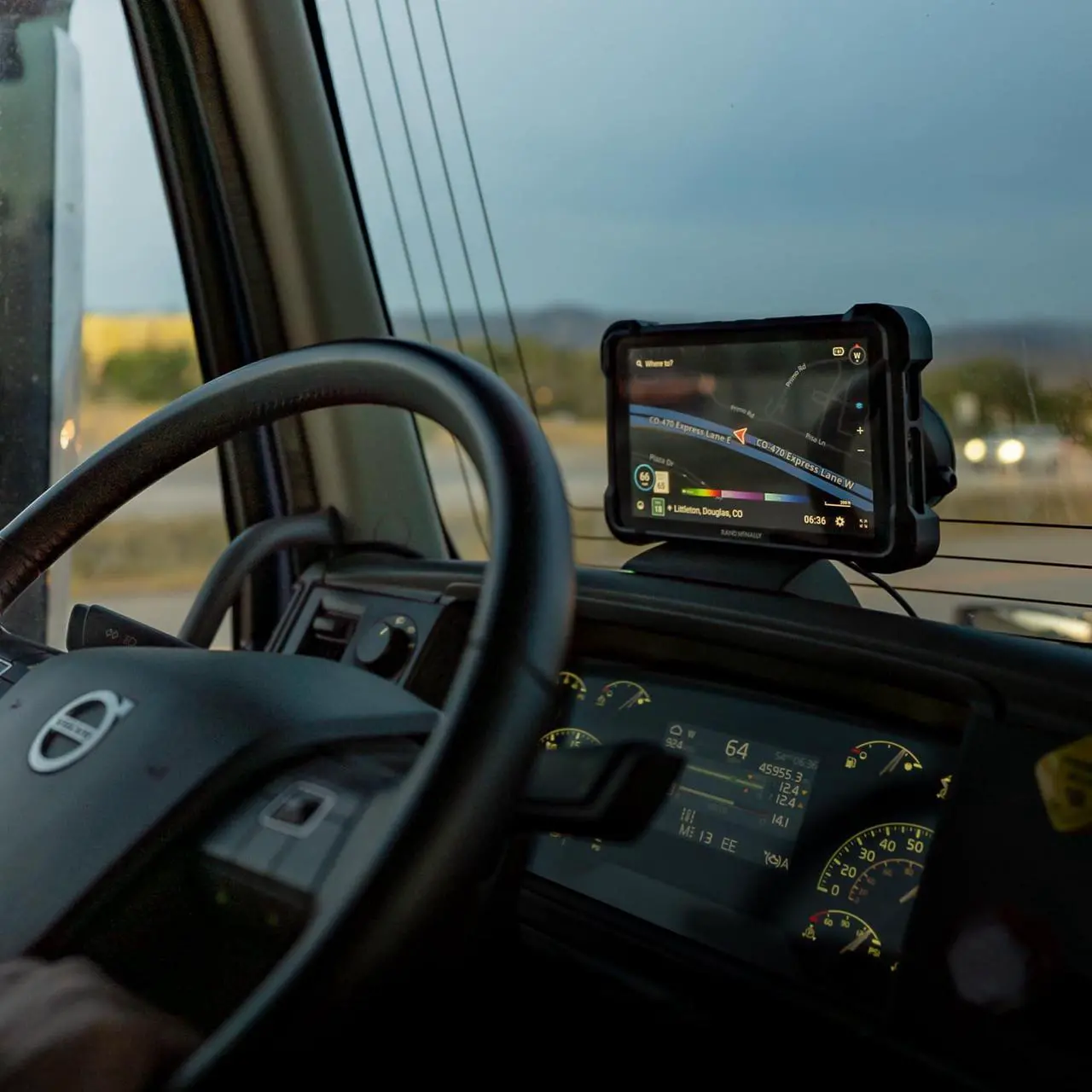 Alt view image 3 of 7 - Rand McNally RANDTAB7 Rand Tablet with Rand Navigation GPS with Speed Camera Alerts and Live Traffic, Weather and Fuel - 7 Inch