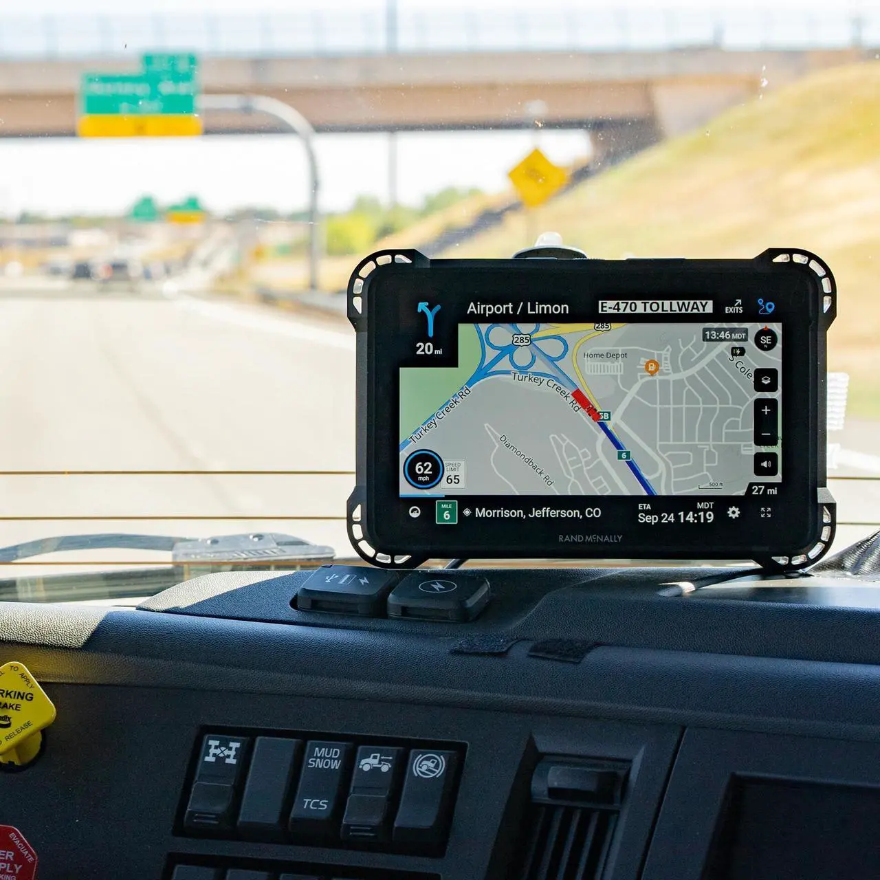 Alt view image 5 of 7 - Rand McNally RANDTAB7 Rand Tablet with Rand Navigation GPS with Speed Camera Alerts and Live Traffic, Weather and Fuel - 7 Inch