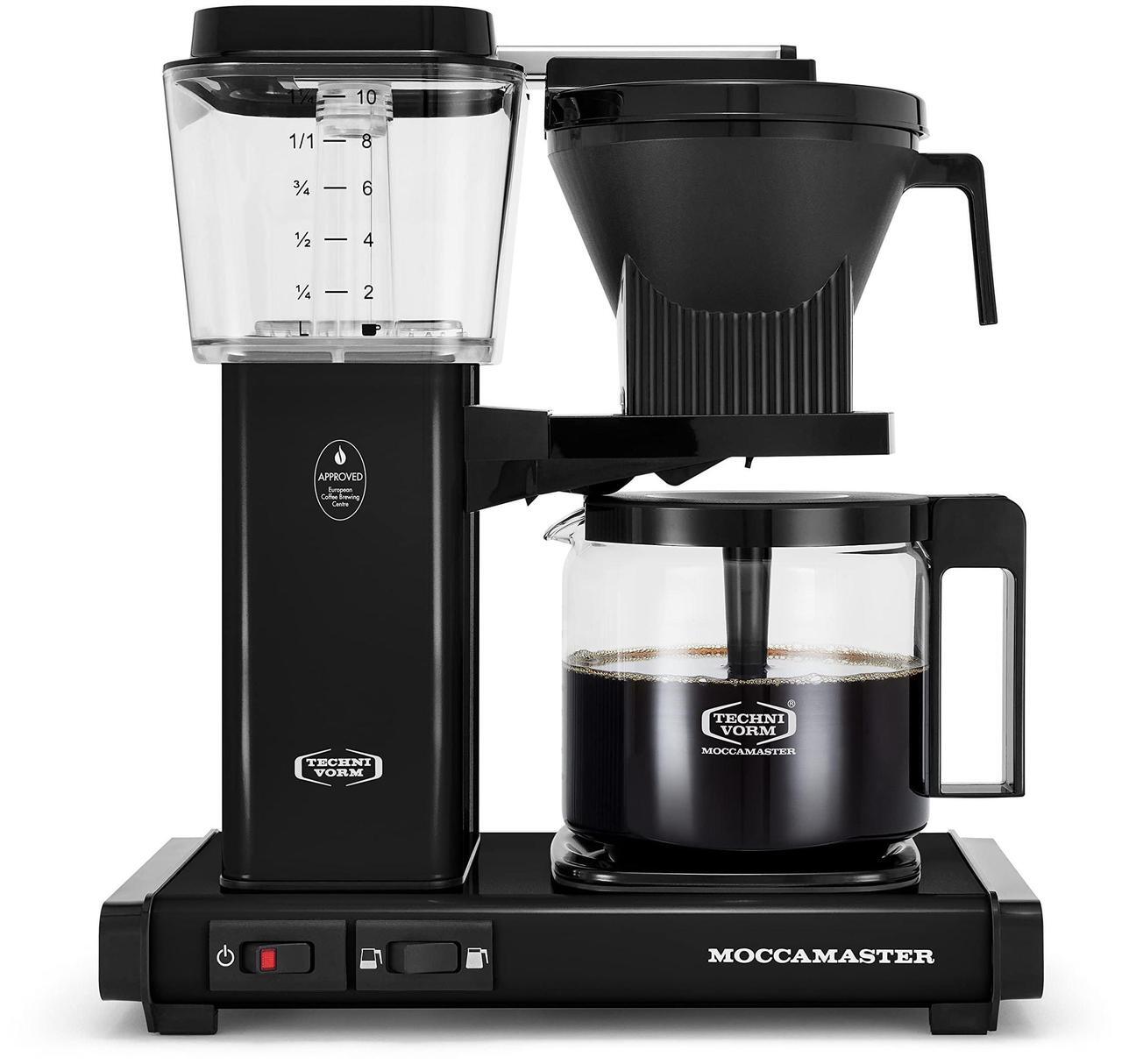 Alt view image 5 of 7 - Technivorm Moccamaster 53937 KBGV 10-Cup Coffee Maker Black, 40 Ounce, 1.25l