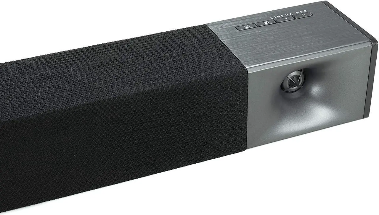 Alt view image 4 of 11 - Klipsch - Cinema 800 3.1 48" Dolby Atmos Sound Bar System with Wireless Pre-Paired 10" Subwoofer - Black