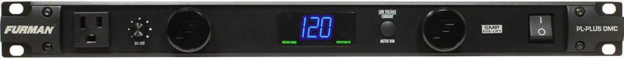 Alt view image 4 of 14 - Furman PL-Plus DMC 15-Amp Power Conditioner w/ Voltmeter & Ammeter