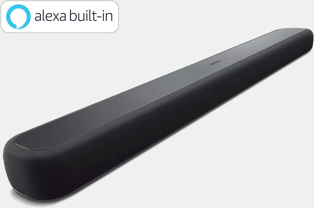 Alt view image 5 of 9 - YAMAHA YAS-209 - 2.1-Channel Soundbar with Wireless Subwoofer and Alexa Built-in - Black