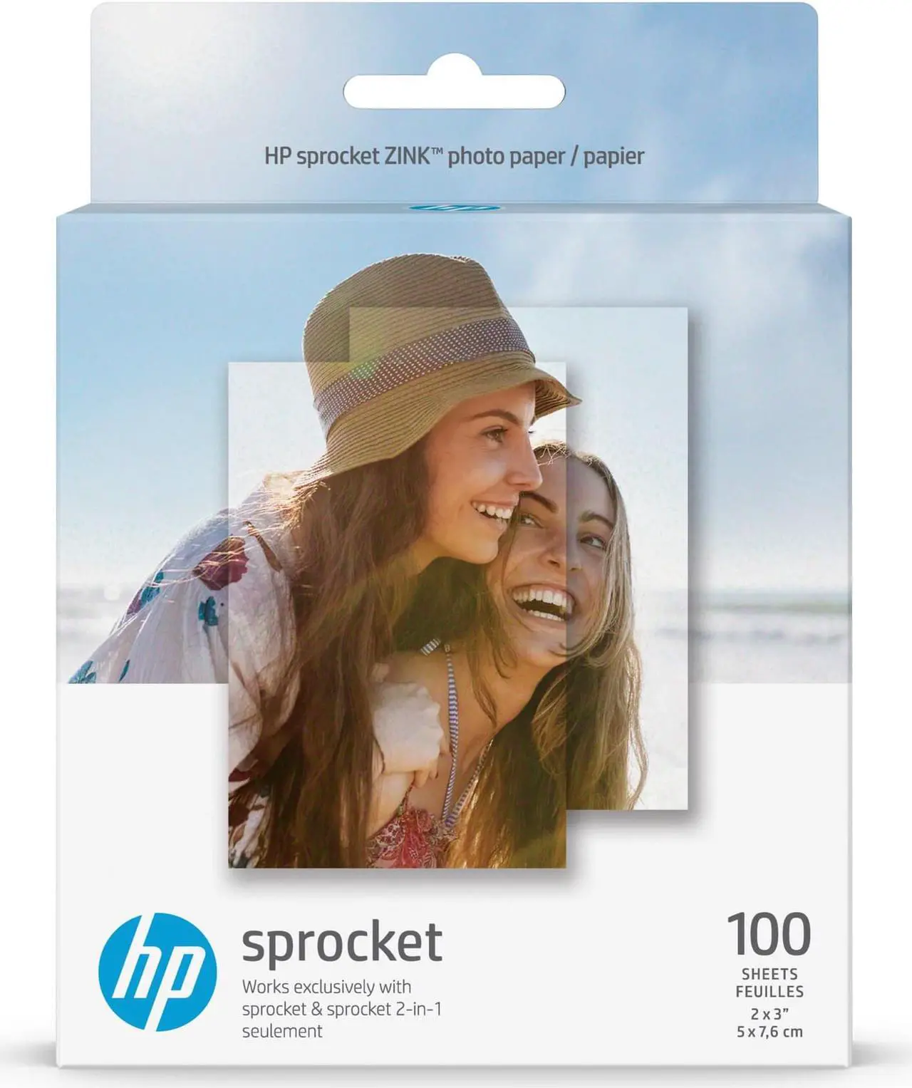 Alt view image 11 of 16 - HP - Sprocket ZINK(R) Photo 2" x 3" 100-Count Paper - White