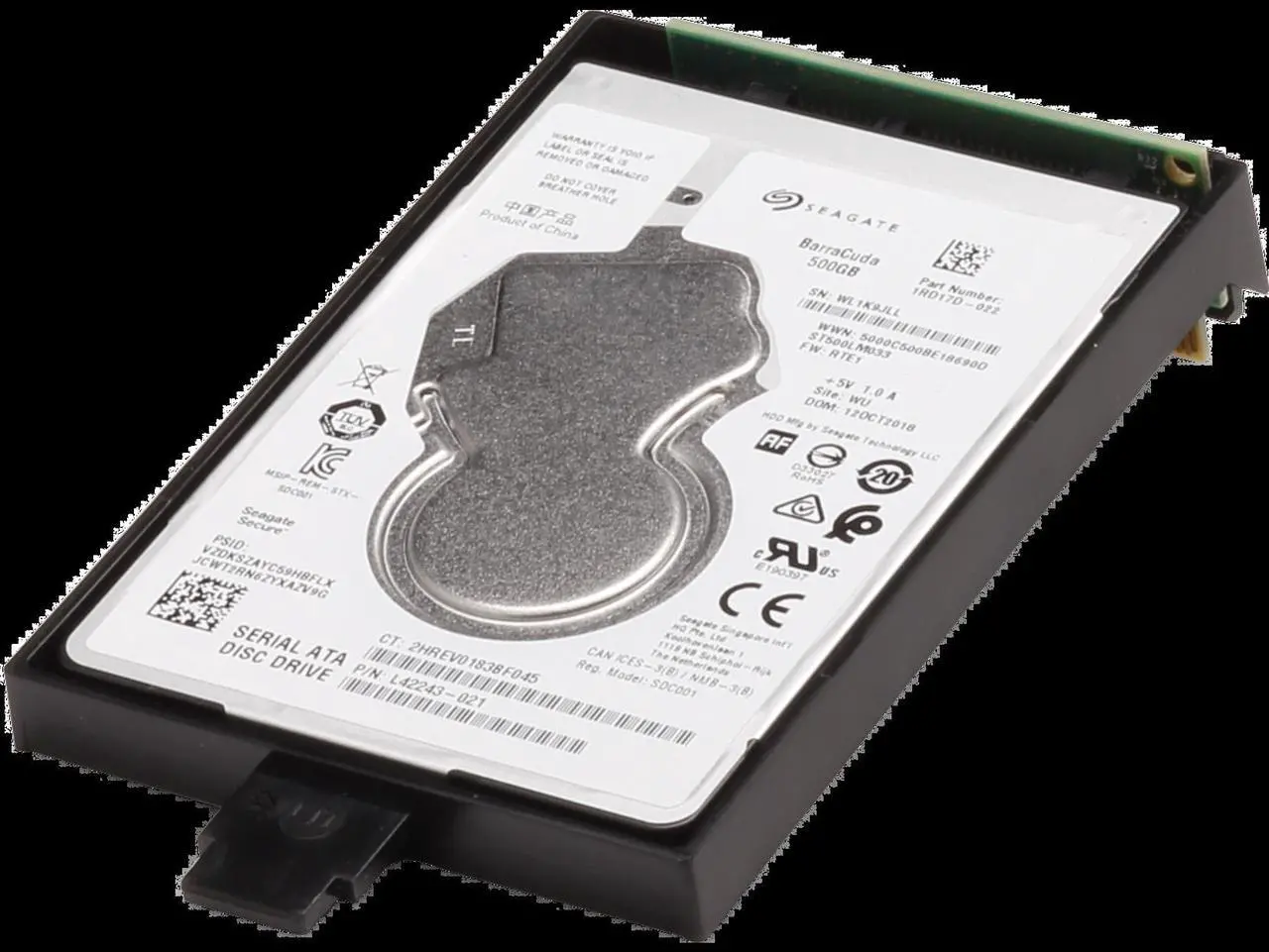 Alt view image 6 of 14 - HP High-Performance Secure Hard Disk (B5L29A)
