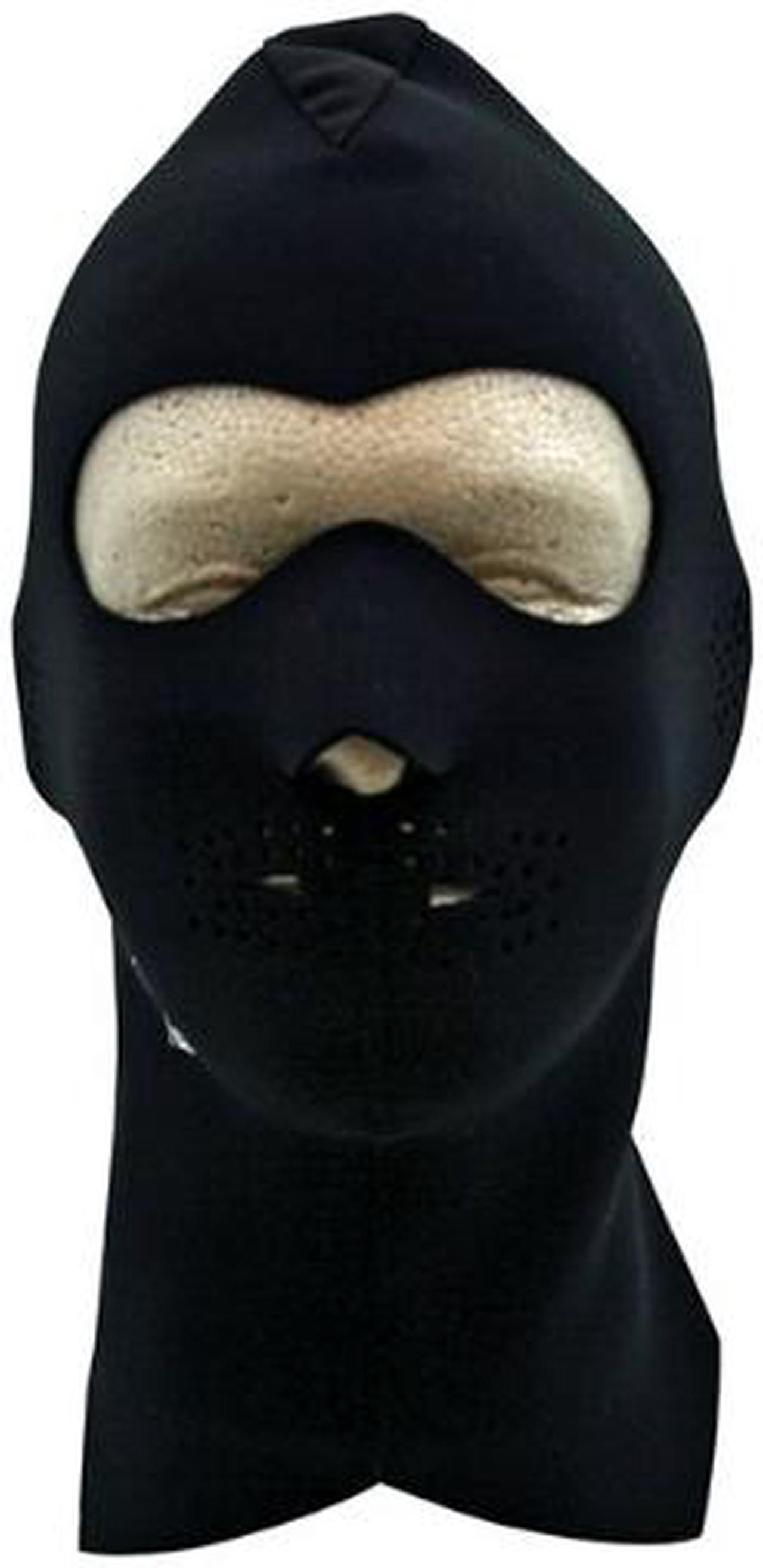 Alt view image 2 of 2 - Exo Pro, S436, Large, Hunting Camo, Extreme Cold Weather Full Head and Neck Mask, Velcro Ski Mask