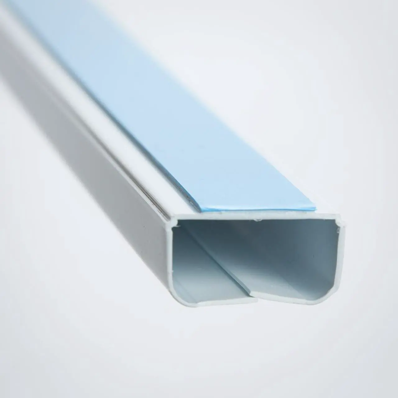 Alt view image 3 of 6 - Wire Hider Premiere Raceway WireHider, FWH-13421, 1-1/2" x 48", Beige, Base Molding Self Adhesive