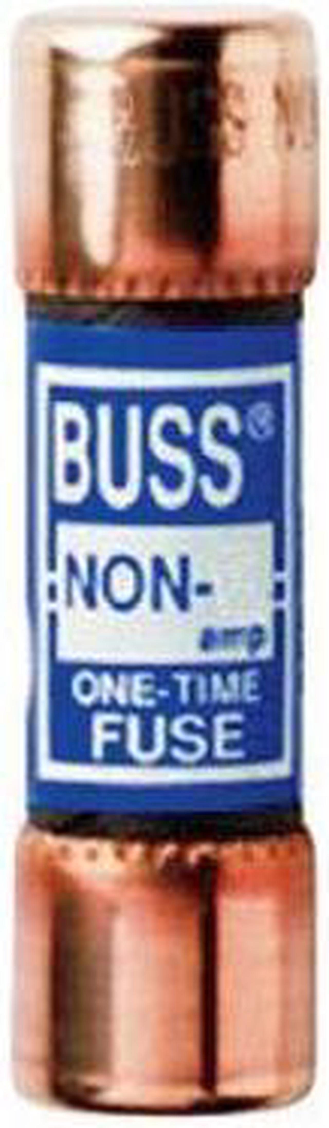 Main image of Bussmann NON-10 10 Amp One Time Cartridge Fuse Non Current Limiting Class K5, 250V UL Listed