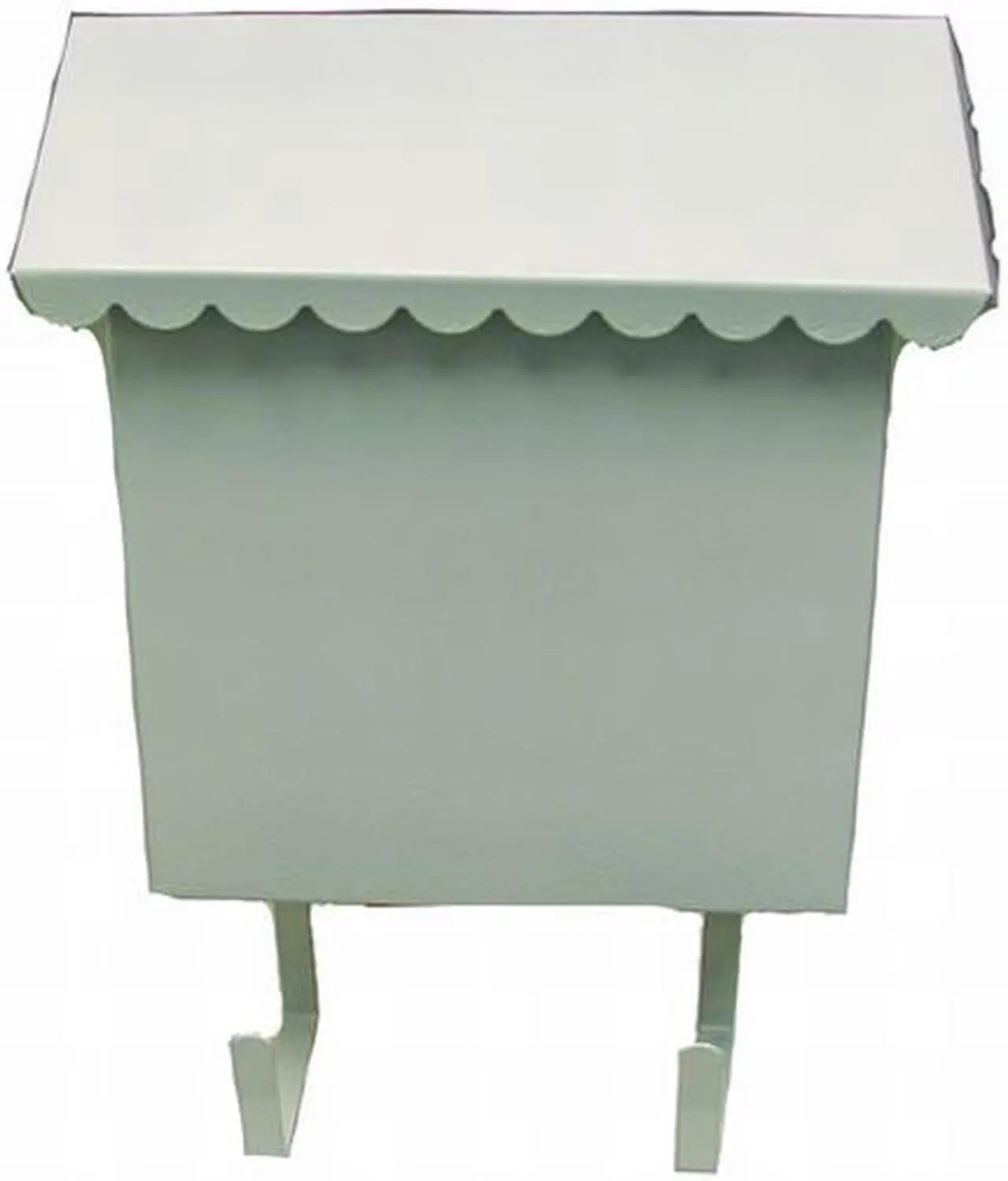 Main image of Tuff Stuff 2022 White Enamel Metal Vertical Mailbox, No Lock