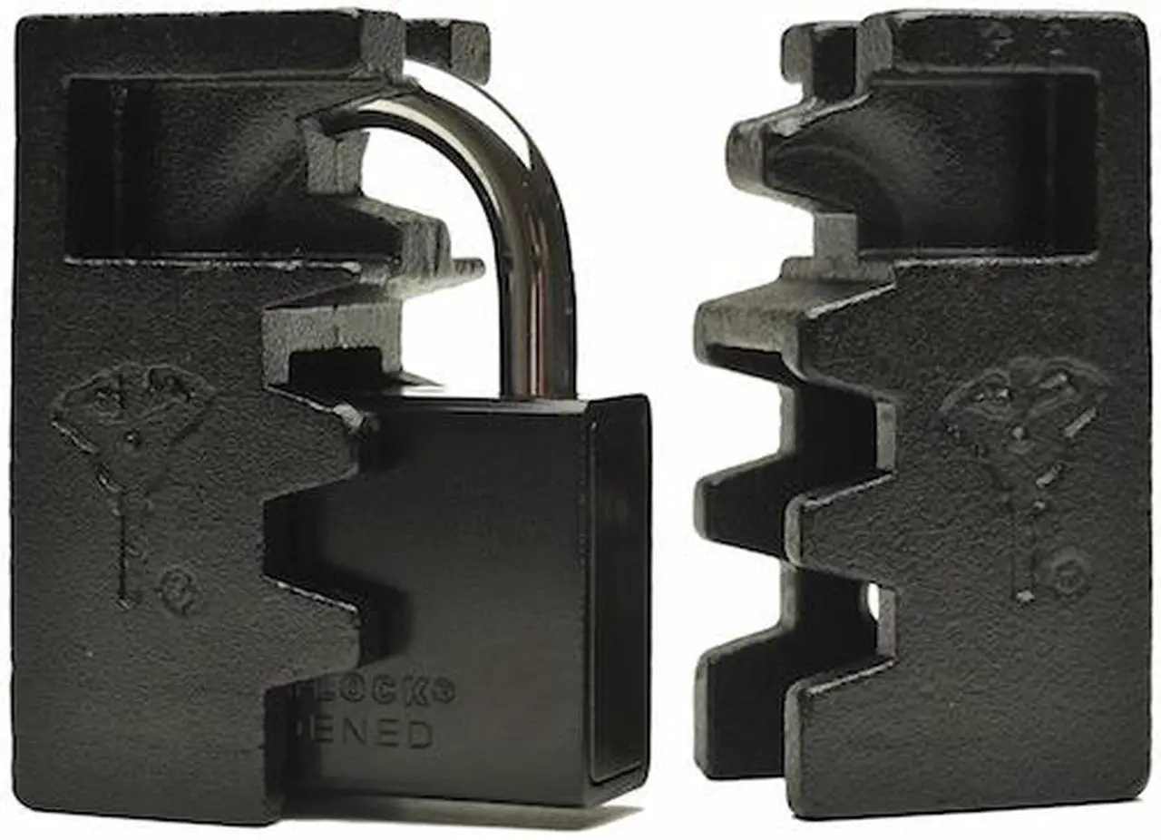 Alt view image 2 of 5 - Mul-T-Lock HASPS10 Hasp for #10 Removable Shackle C Series Padlock HIGH SECURITY