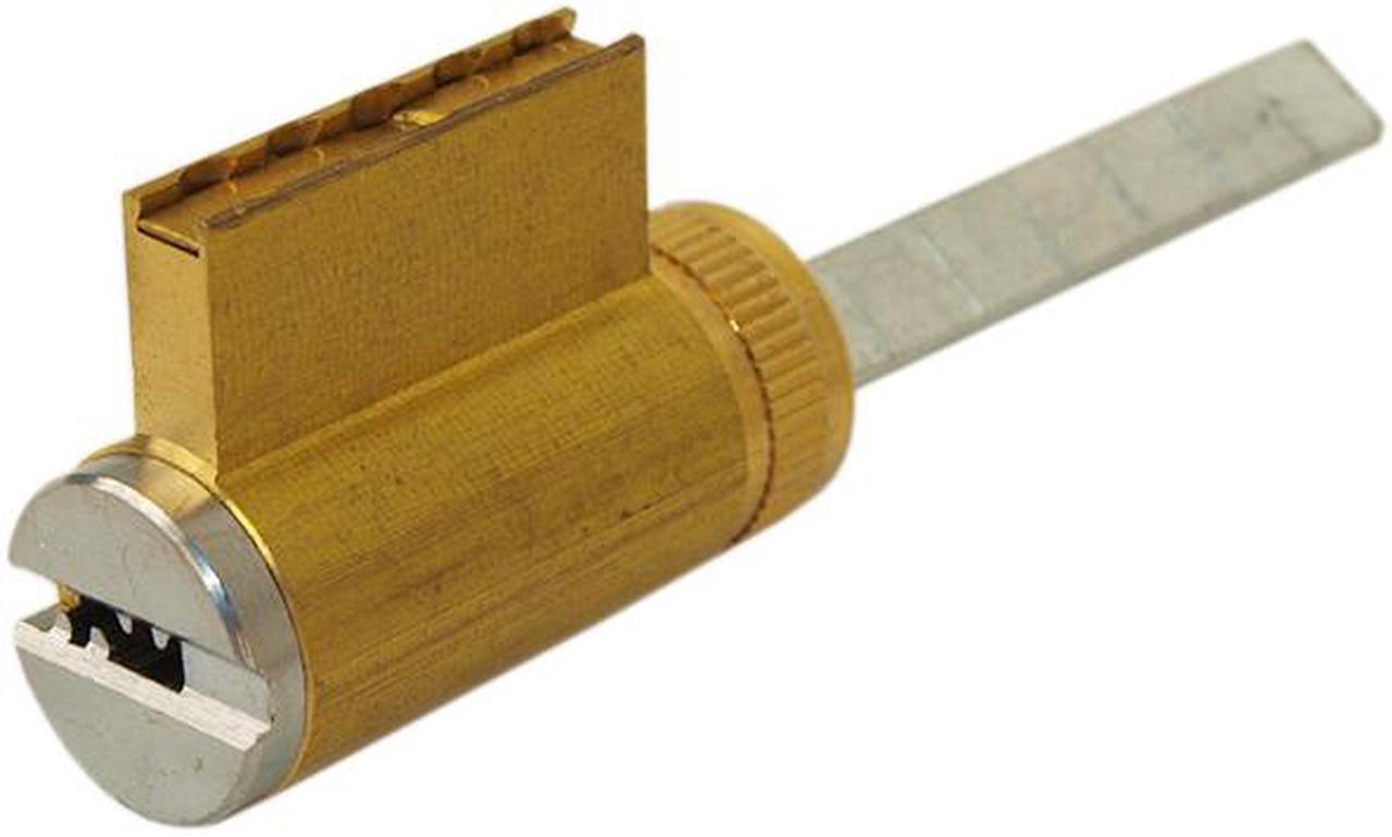 Main image of Super Lock (Like Mul-t-lock KIKSH, KIKARM, KIDSH), KIK Key In Knob & Deadbolt Cylinder Plug Schlage & Arrow Type, Satin Chrome US26D, For Knob & Lever Replacement, HIGH SECURITY, 006 KEYWAY