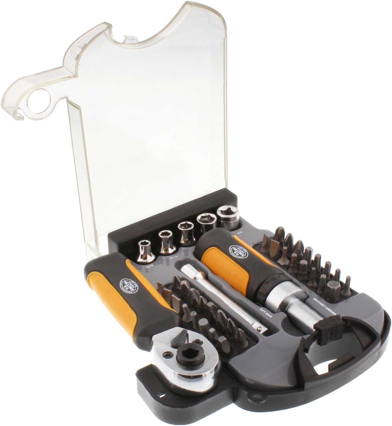 Main image of H.B. Smith Tools, 99140, 40 Piece Mini Stubby Screwdriver Set With Case