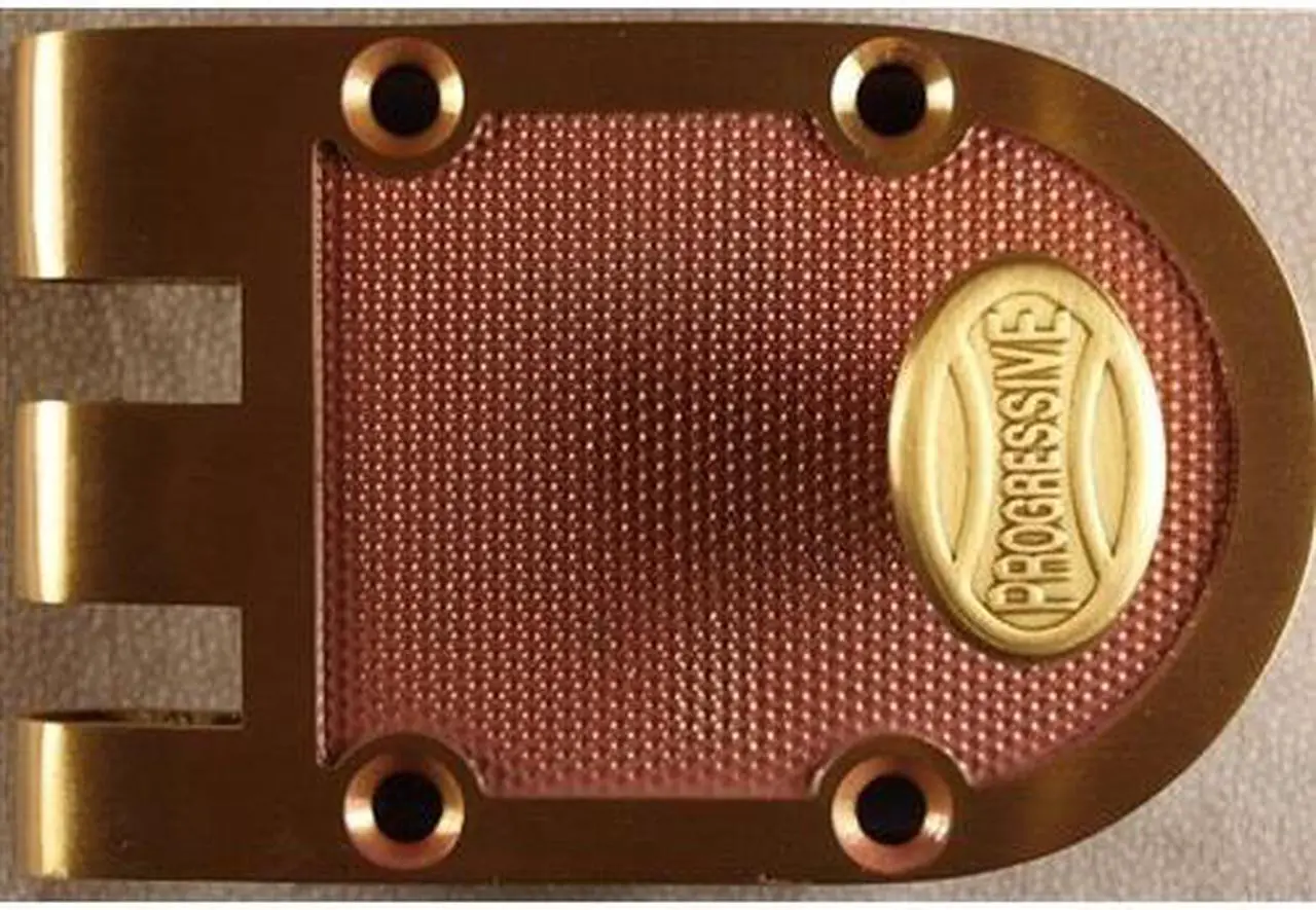 Alt view image 2 of 3 - Progressive 1776/10 Grade 1 Jimmy Proof Deadlock Deadbolt Single Cylinder Lock Set, Bronze (US10)