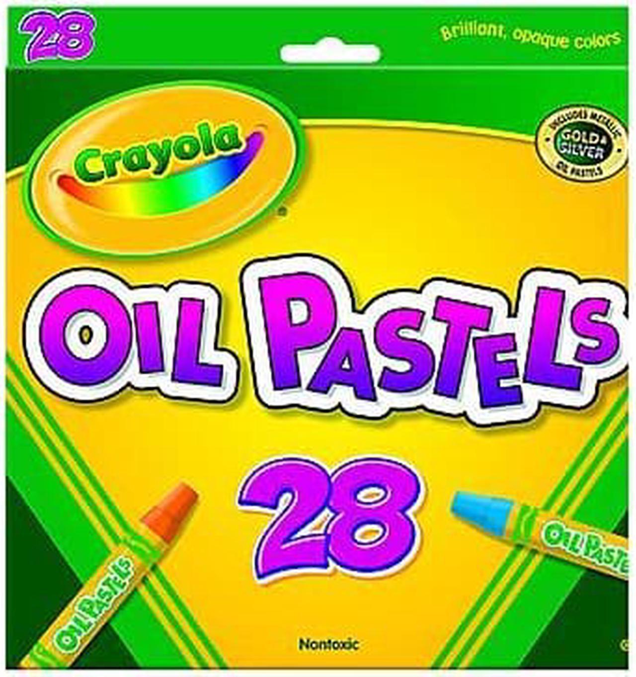 Alt view image 2 of 13 - Crayola Oil Pastels-28/Pkg