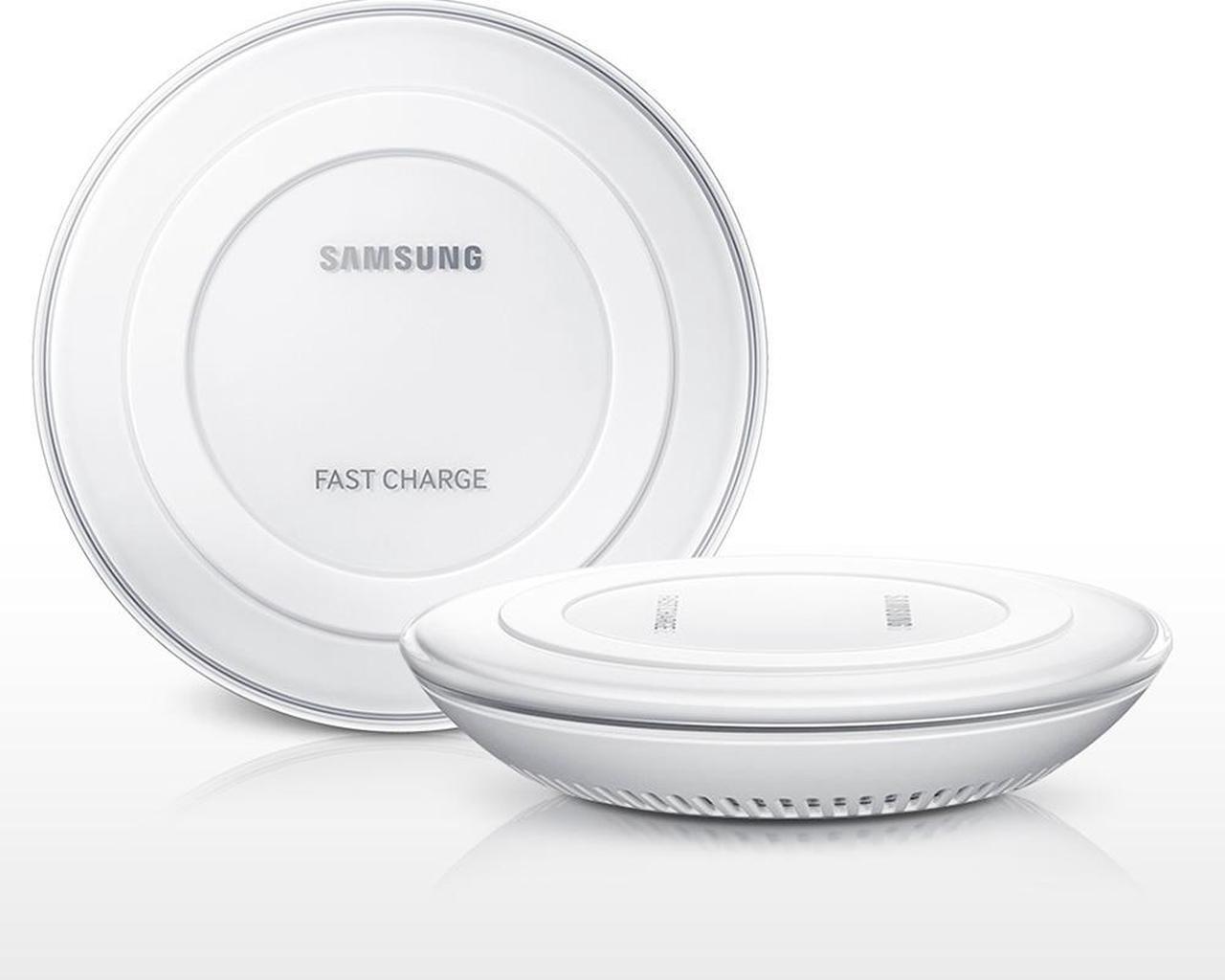 Main image of SAMSUNG Fast Charge Qi Wireless Charging Pad EP-PN920 for Samsung GALAXY Note5 & S6 edge Plus -Retail Packaging, White
