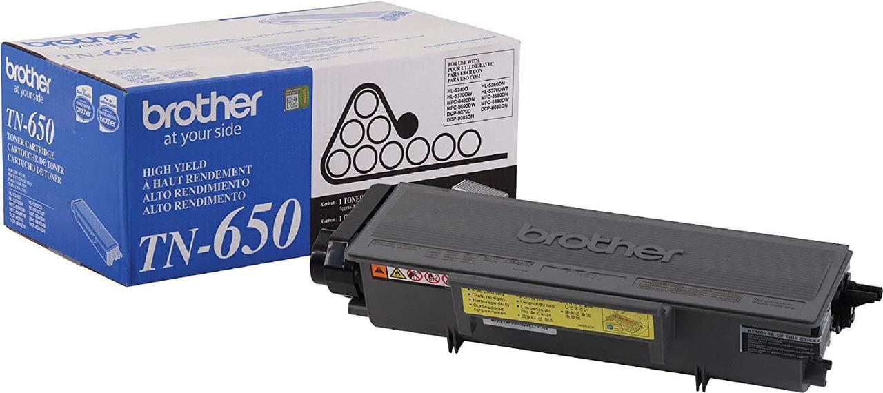 Brother TN-650 High Yield Toner Cartridge