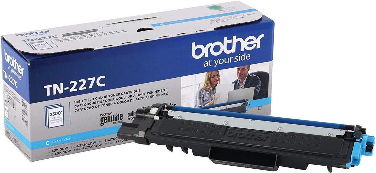 Alt view image 3 of 6 - Brother TN227 4 High Yield Color Toner Set (BK/C/M/Y) (1) TN227BK, (1) TN227C, (1) TN227M, (1) TN227Y