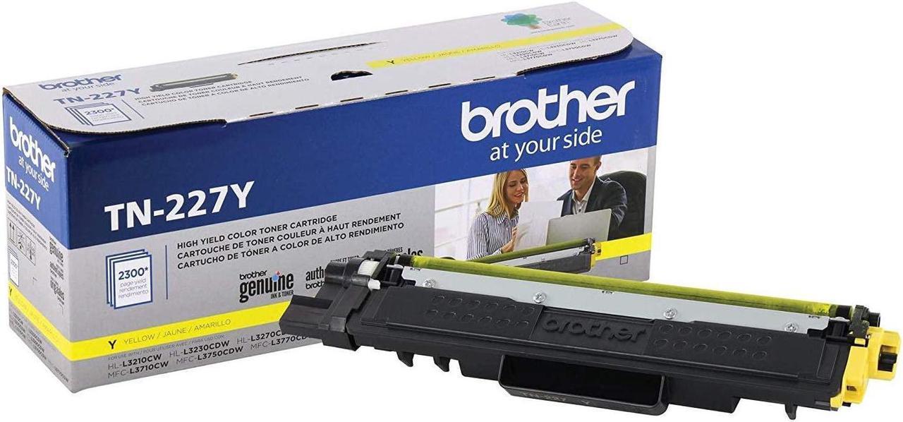 Alt view image 4 of 6 - Brother TN227 4 High Yield Color Toner Set (BK/C/M/Y) (1) TN227BK, (1) TN227C, (1) TN227M, (1) TN227Y