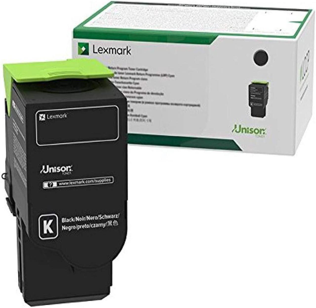 LEXMARK C241XK0 Black Extra High Yield Return Program Cartridge Toner, Grey