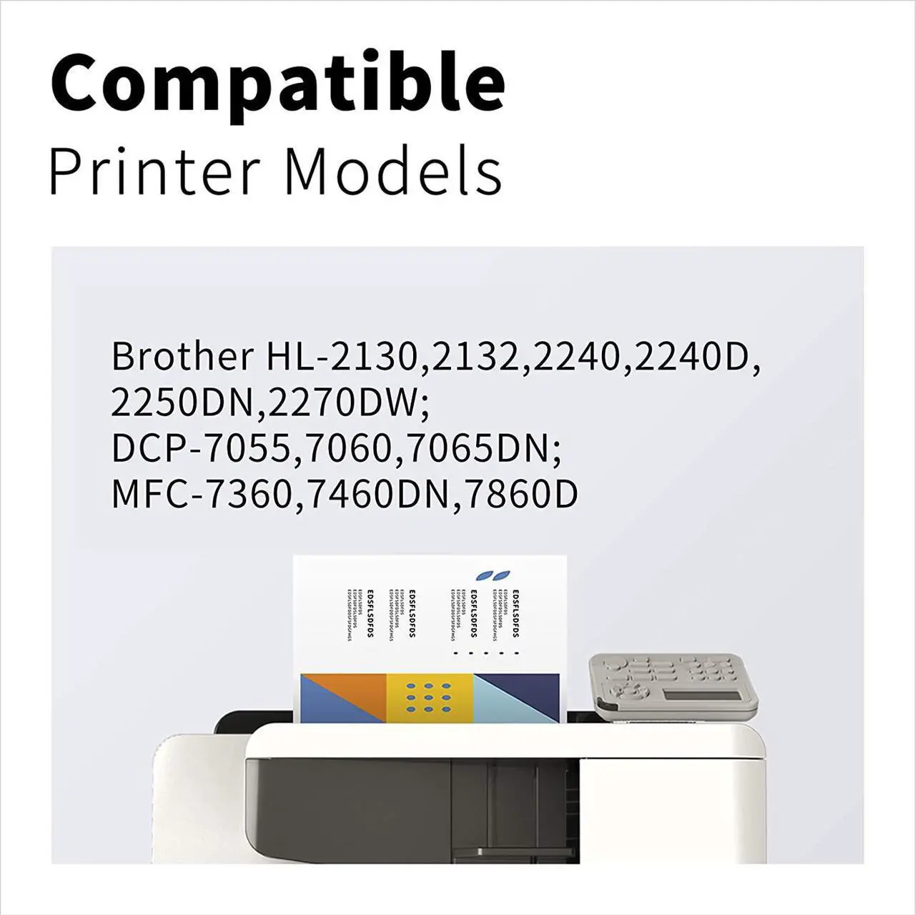 Alt view image 4 of 6 - LemeroSuperx Compatible Toner Cartridge Replacement for Brother TN450 TN420 TN-450 TN-420 Work for MFC-7860DW HL-2270DW IntelliFax-2840 MFC-7360N HL-2280DW MFC-7360N (4 Black)