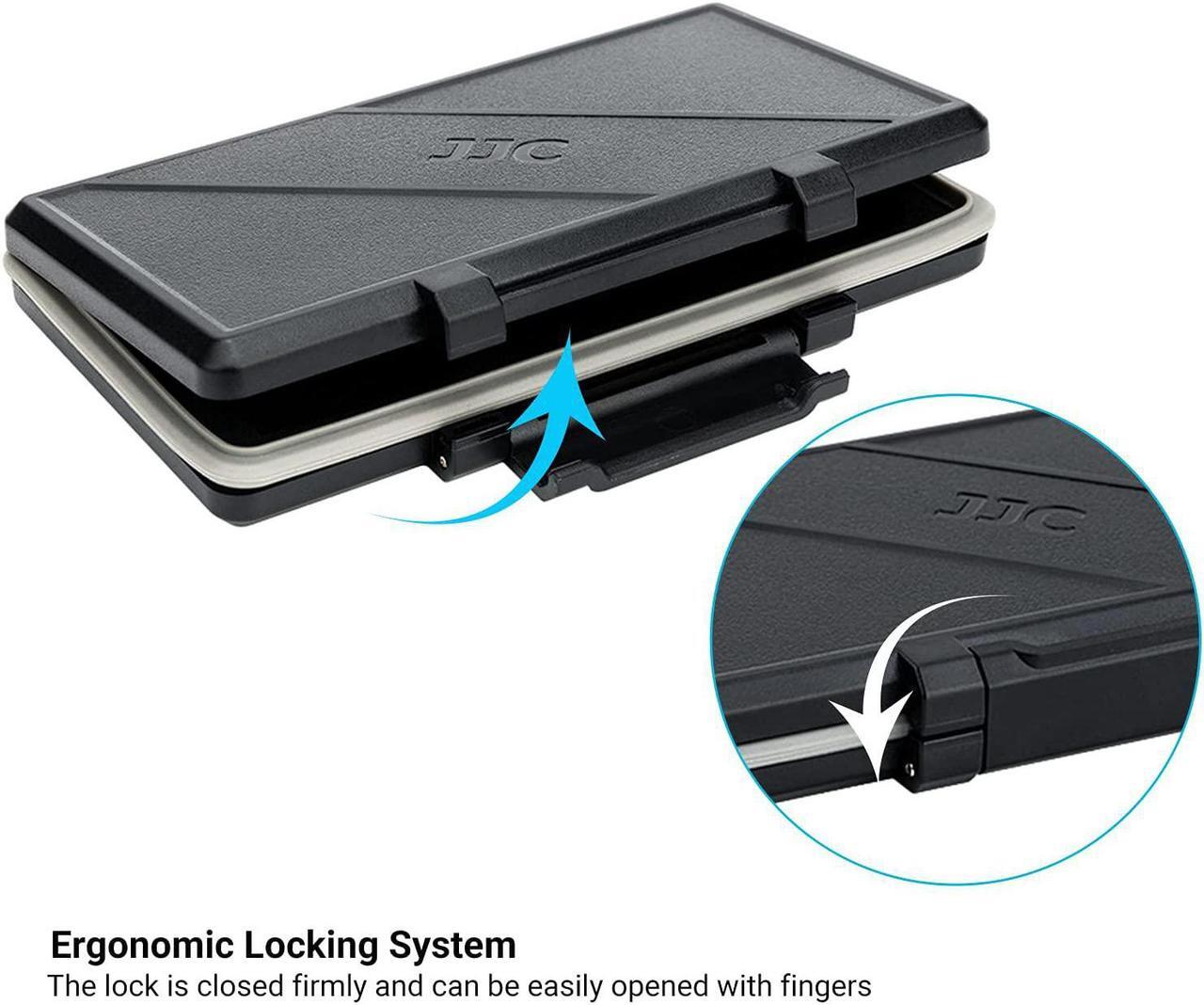 Alt view image 4 of 7 - CFexpress Type A Card Case, SD Card Case Holder Storage, Water-Resistant Shockproof Memory Card Case Ogranizer for 12 SD Card, 12 CFexpress Type-A Card for Sony Alpha 1 A1 A7SIII A7S3 FX3 FX6 Camera