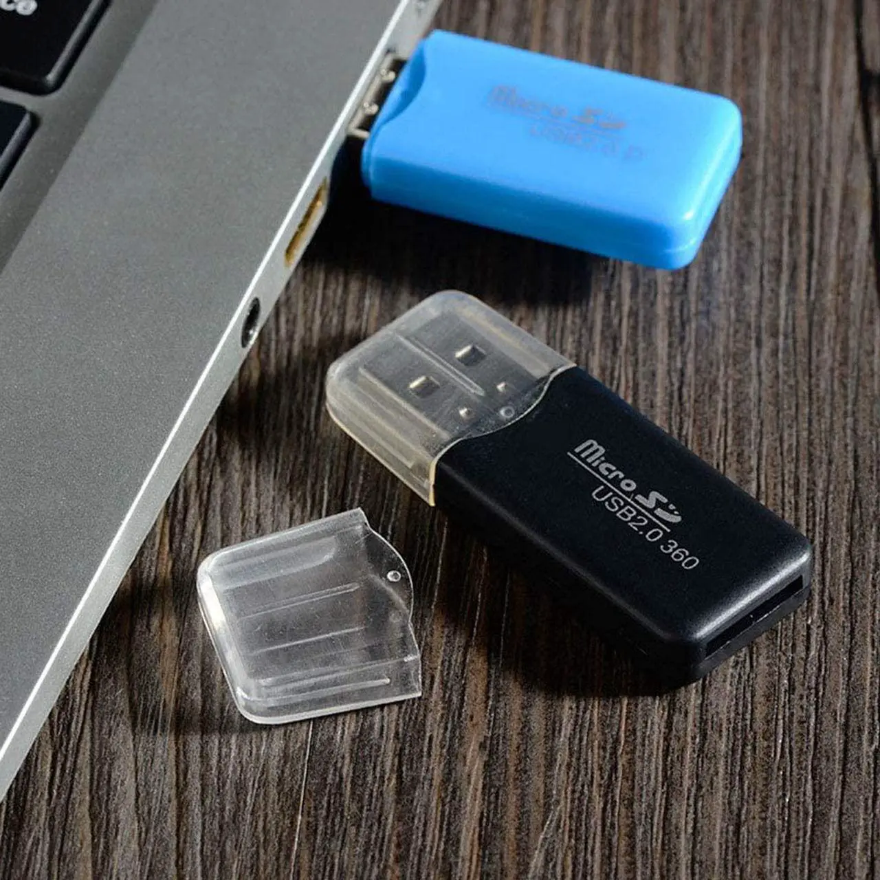 Alt view image 7 of 7 - 6 Pack Micro SD Card Reader SDXC TF USB 2.0 T-Flash MicroSD TransFlash Memory Card Reader Adapter Writer Mini Ice Cool for Android Phone Camera PDA MP3 MP4 PC Mac Tablet TV Box