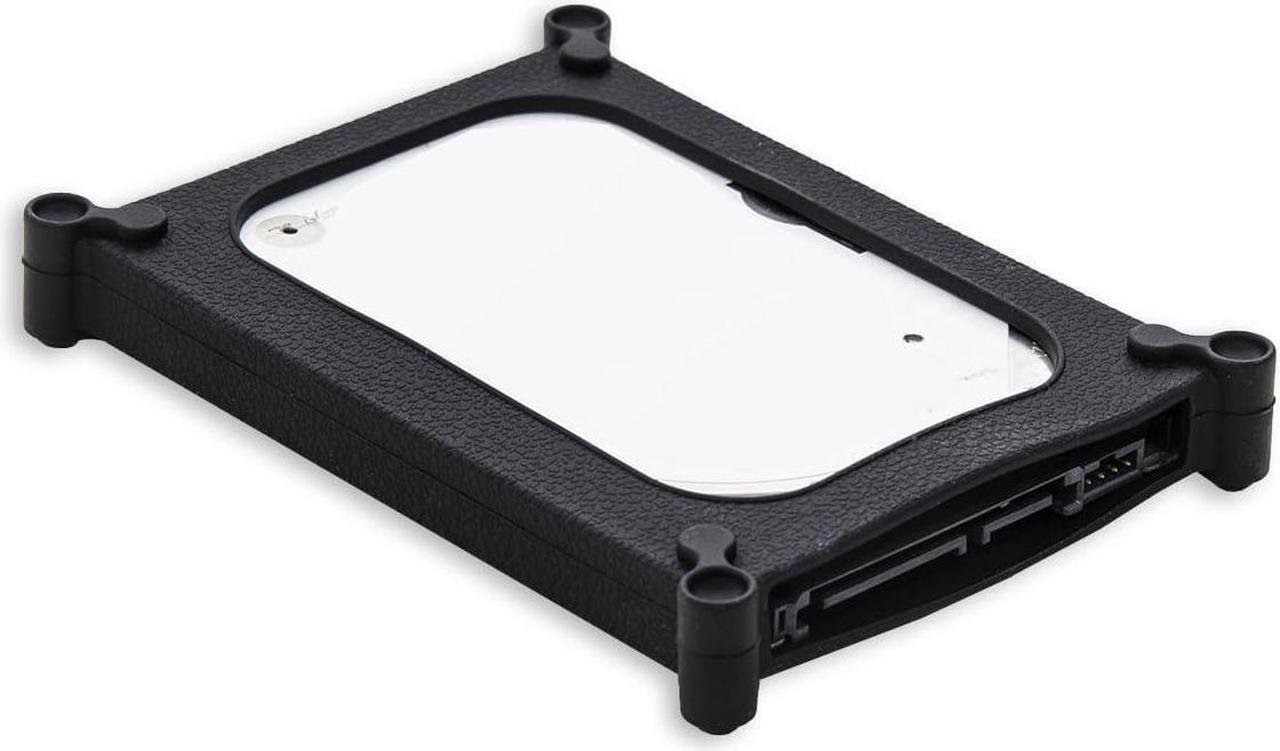 Syba 2.5-Inch HDD Soft Protector Cover with Protective Silicone Skin - Black (SI-ACC25028)