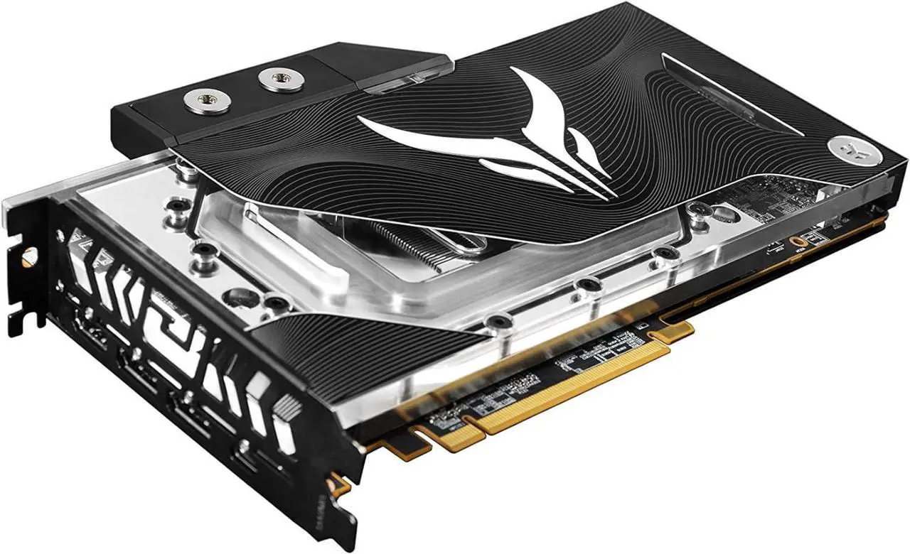 Alt view image 2 of 4 - PowerColor Radeon RX 6900 XT Liquid Devil 16GB GDDR6 AXRX 6900XT 16GBD6-W2DHC-OC Video Graphic Card GPU