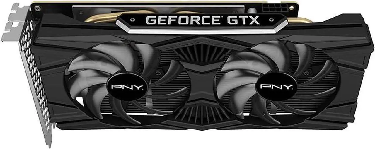 Alt view image 9 of 10 - PNY GeForce GTX 1660 Ti GAMING DF OC 6 GB GDDR6 Graphics Card (VCG1660T6DFPPB-O)