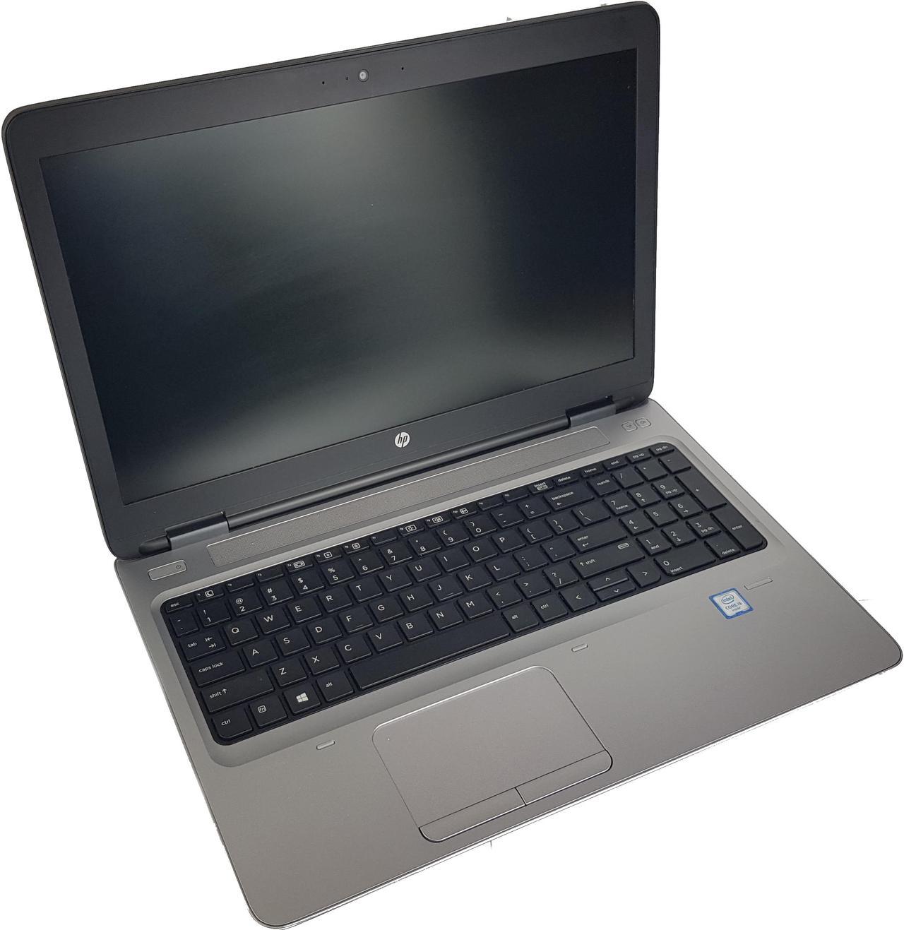 HP ProBook 650 G2 Laptop Inte Core i5 6th Gen 6200U (2.3 GHz) 8 GB Memory 256 GB SSD DVD Webcam 15.6" HD Windows 10 Pro 64-Bit