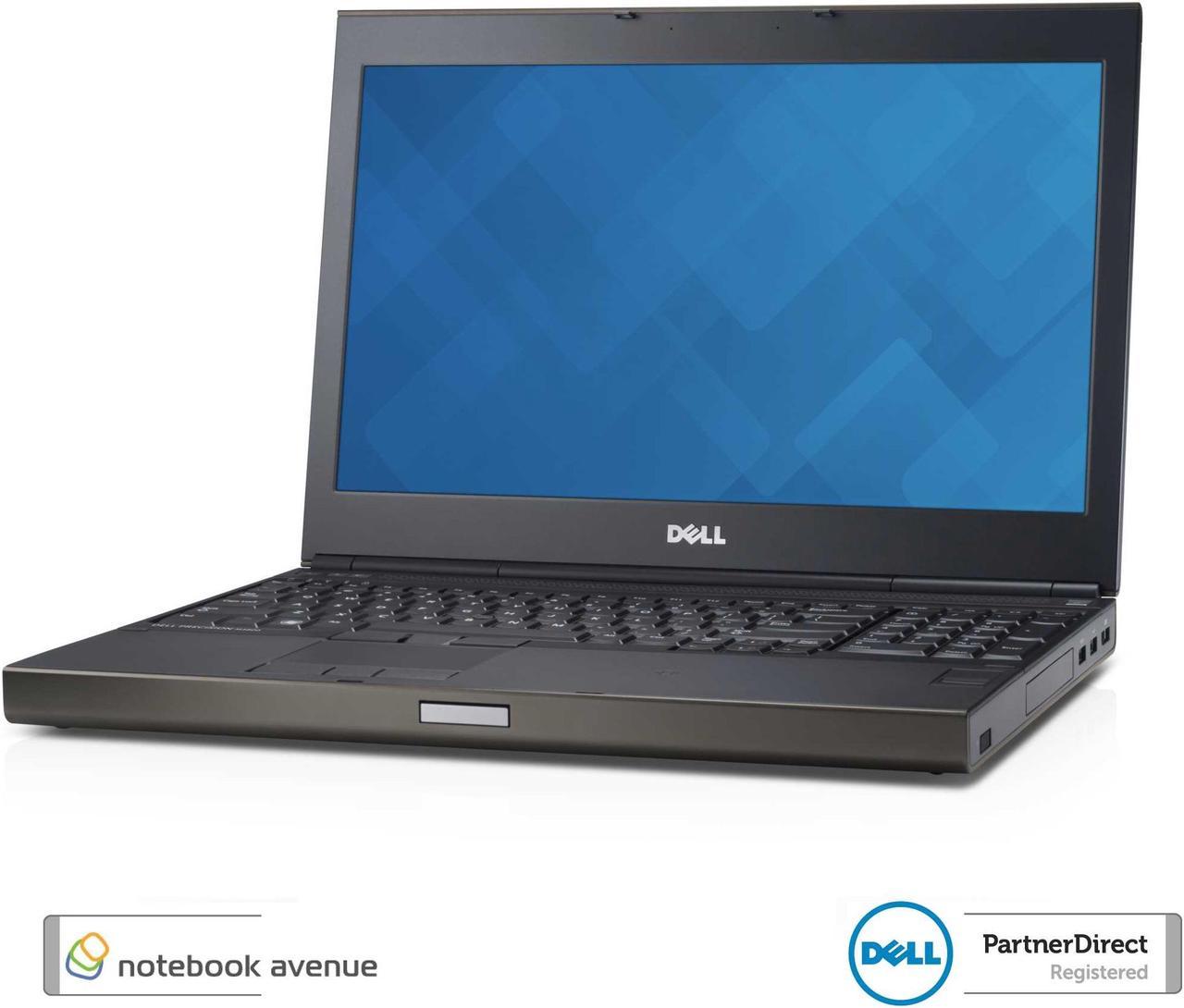 DELL Precision M4800 i7 4800QM (2.7GHz) 16GB 256GB SSD DVD 15.6" Wide FHD (1920x1080) w/ NVIDIA Quadro K1100M w 2GB DDR5 Wifi BT W8 Pro 64 Bit 2Y Dell WRTY