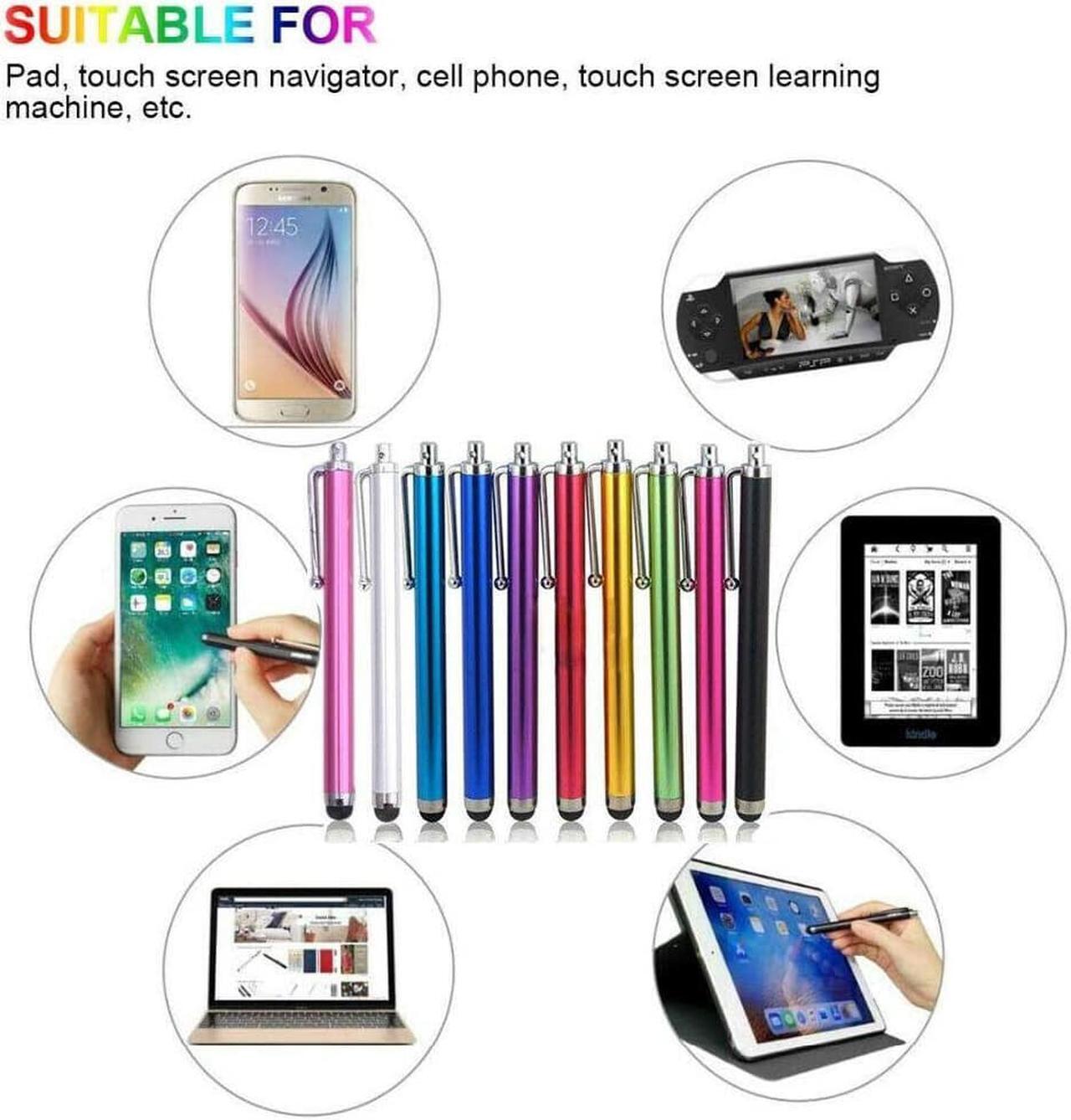 Alt view image 7 of 7 - 10Pcs Universal Stylus Pen Touch Screen For iPhone iPad Samsung Phone Tablet PC