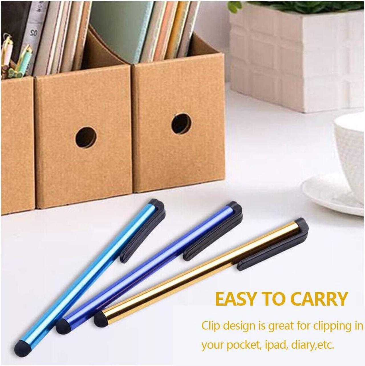 Alt view image 3 of 7 - 10Pcs Metal Universal Stylus Pen Touch Screen F Tablet Mobile Phone iPad iPod PC