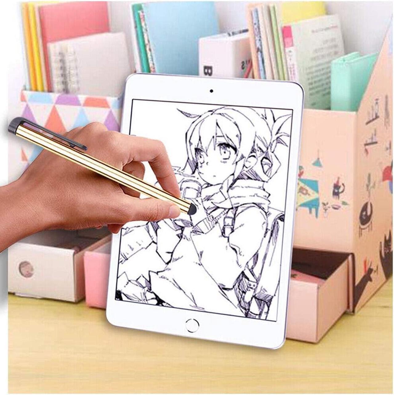 Alt view image 6 of 7 - 10Pcs Metal Universal Stylus Pen Touch Screen F Tablet Mobile Phone iPad iPod PC