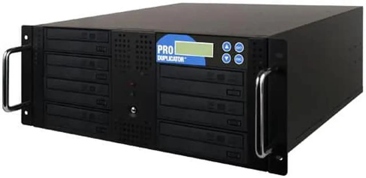 Produplicator 1:7 Rackmount DVD/CD Duplicator + 1TB HDD (7DVDRM1TB ...