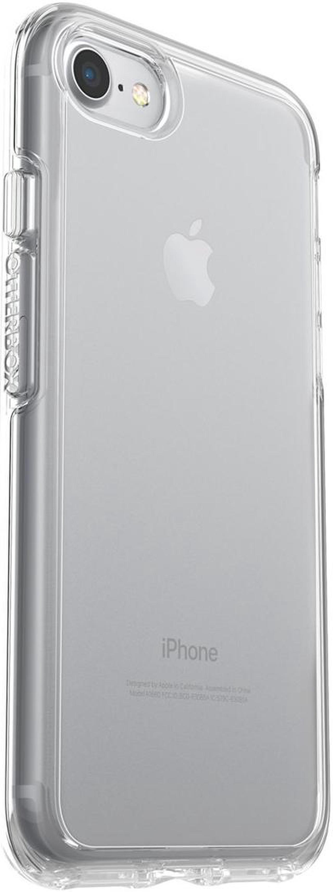 Alt view image 3 of 9 - OtterBox Symmetry Series Clear Crystal Case for iPhone SE (2nd Gen) and iPhone 8 / 7 77-56719