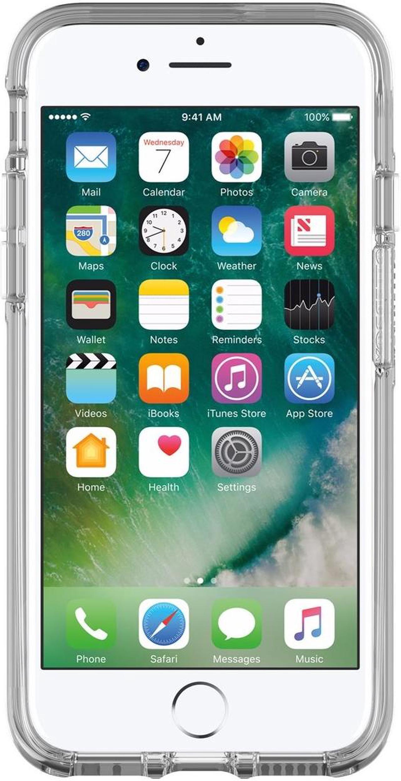 Alt view image 4 of 9 - OtterBox Symmetry Series Clear Crystal Case for iPhone SE (2nd Gen) and iPhone 8 / 7 77-56719