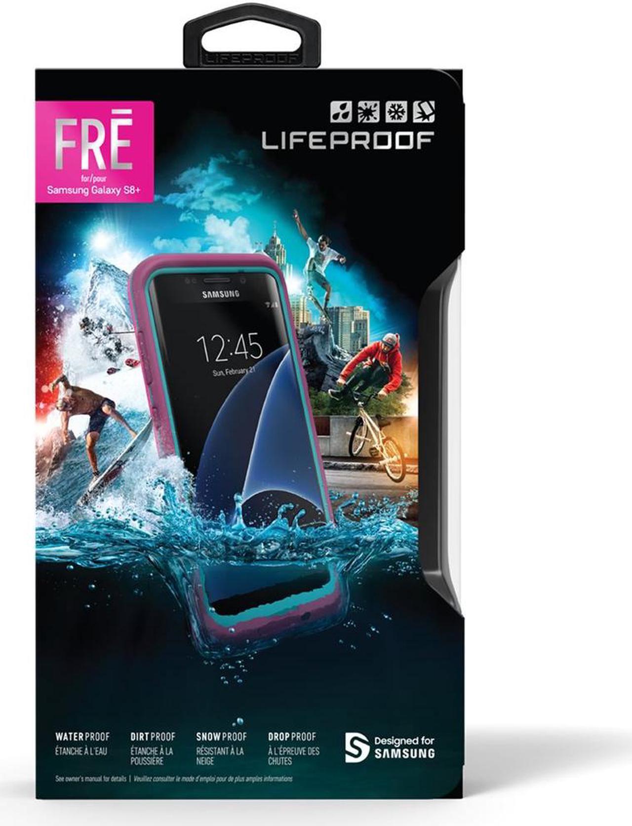 Alt view image 15 of 16 - Lifeproof FRE SERIES Waterproof Case for Samsung Galaxy S8 Plus - Twilights Edge Pink