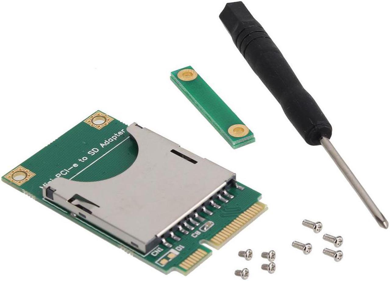 Main image of SD SDHC SDXC SSD HDD to Mini PCI-E Slot Memory Card Reader Adapter