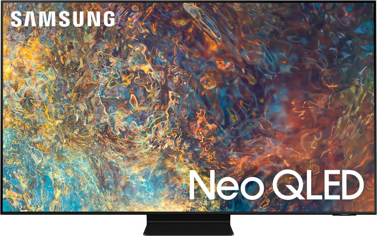 Alt view image 2 of 7 - Samsung QN43QN90AA 43" Neo QLED QN90 Series 4K Smart TV with a Walts TV Medium Full Motion Mount for 32"-65" Compatible TV's and a Walts HDTV Screen Cleaner Kit (2021)