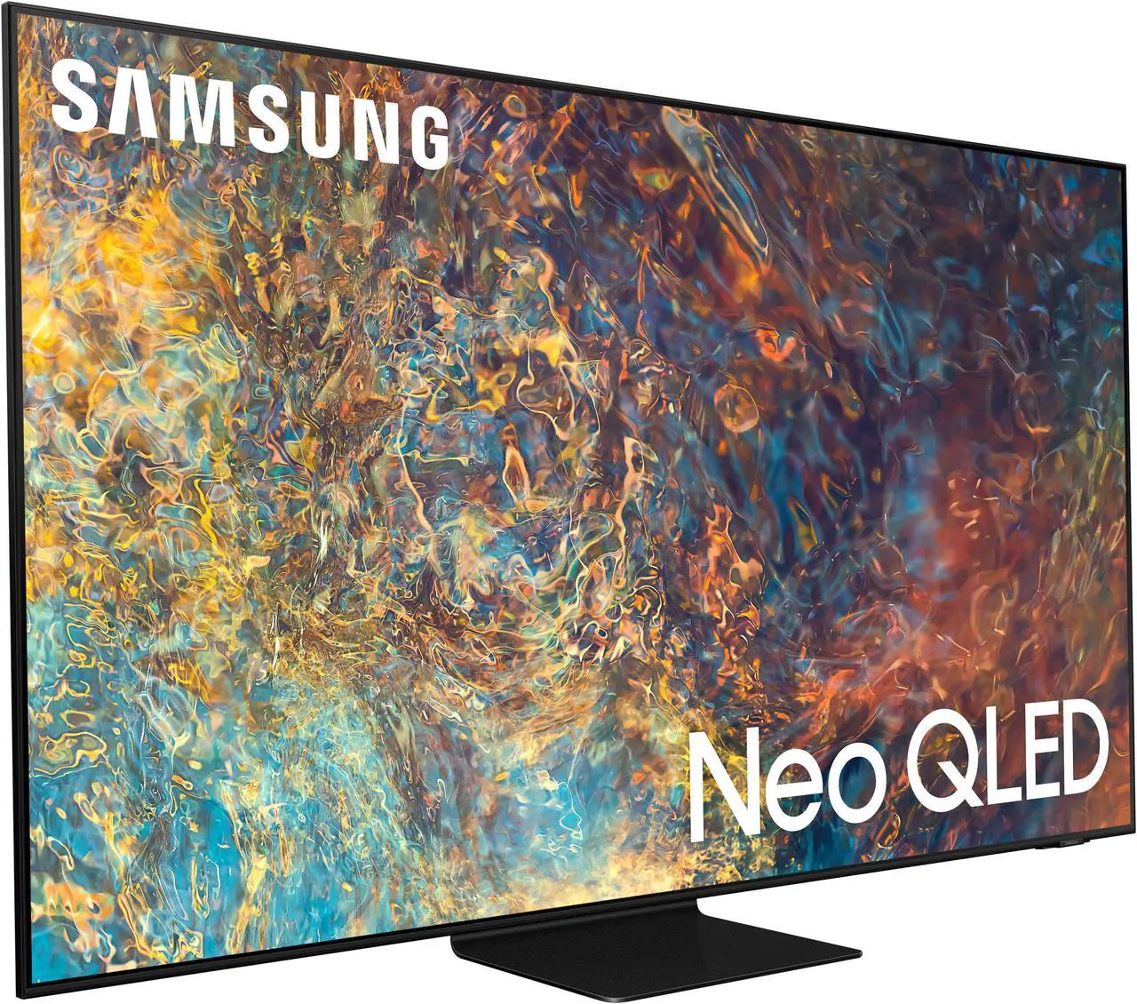 Alt view image 3 of 7 - Samsung QN43QN90AA 43" Neo QLED QN90 Series 4K Smart TV with a Walts TV Medium Full Motion Mount for 32"-65" Compatible TV's and a Walts HDTV Screen Cleaner Kit (2021)