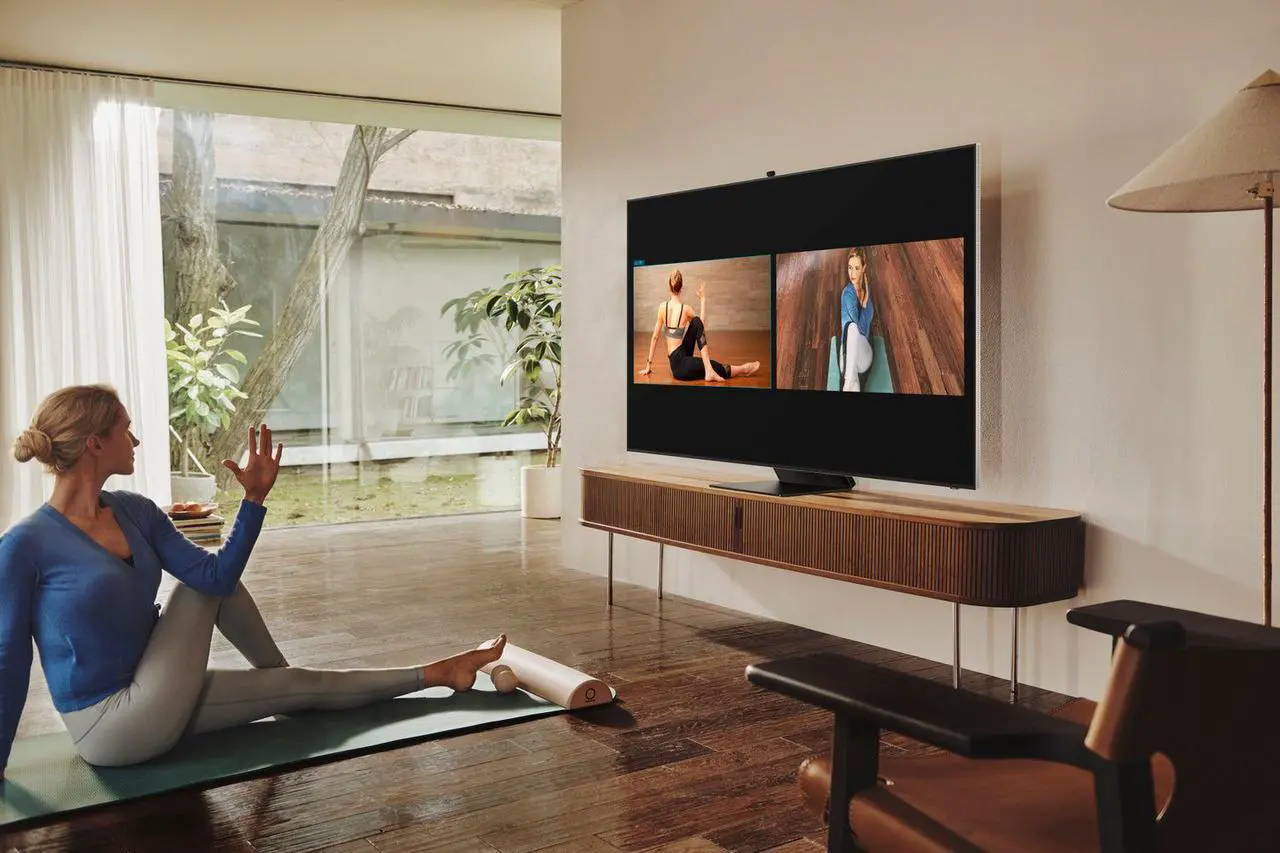 Alt view image 6 of 7 - Samsung QN55QN85BAFXZA 55" 4K Neo QLED UHD Smart TV in Titan Black with an Additional 4 Year Coverage by Epic Protect (2022)