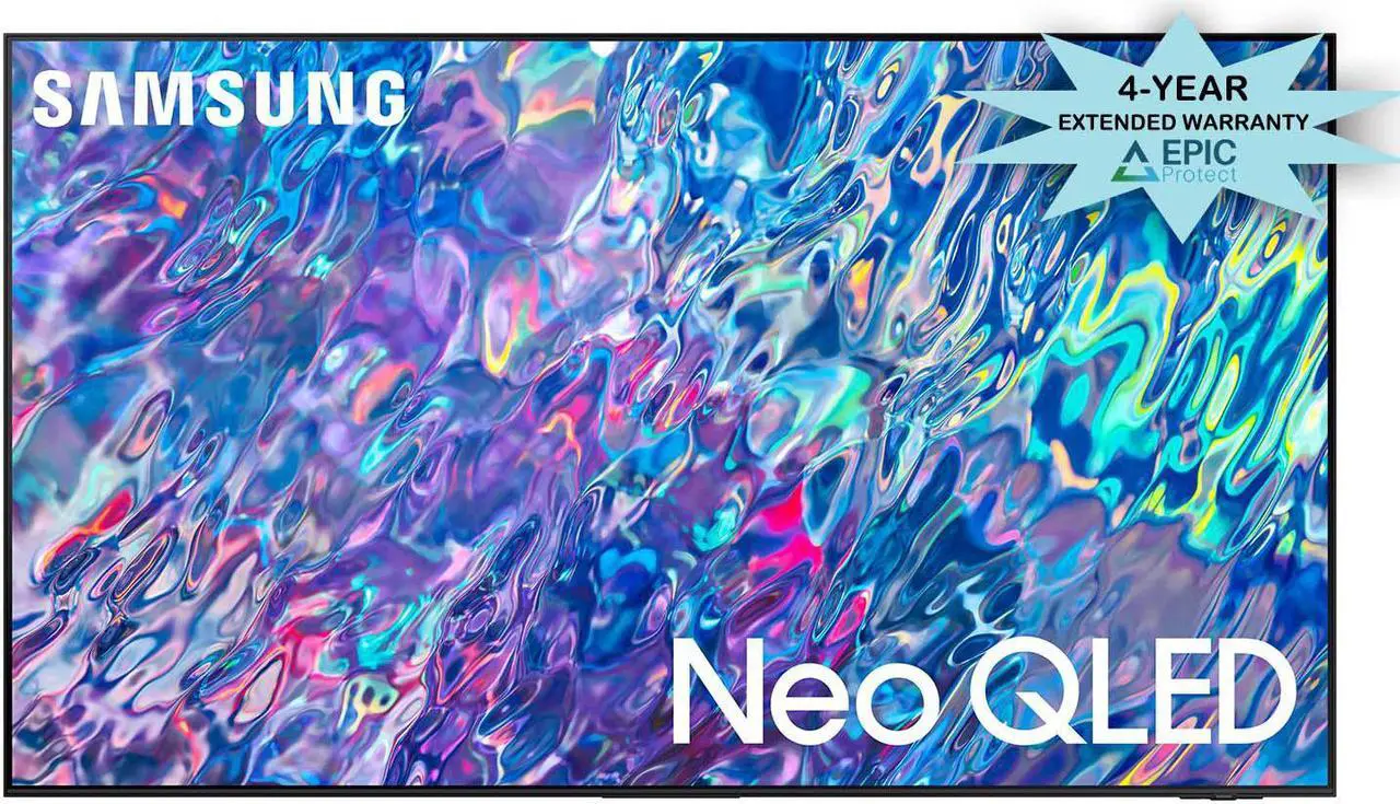 Alt view image 2 of 7 - Samsung QN55QN85BAFXZA 55" 4K Neo QLED UHD Smart TV in Titan Black with an Additional 4 Year Coverage by Epic Protect (2022)
