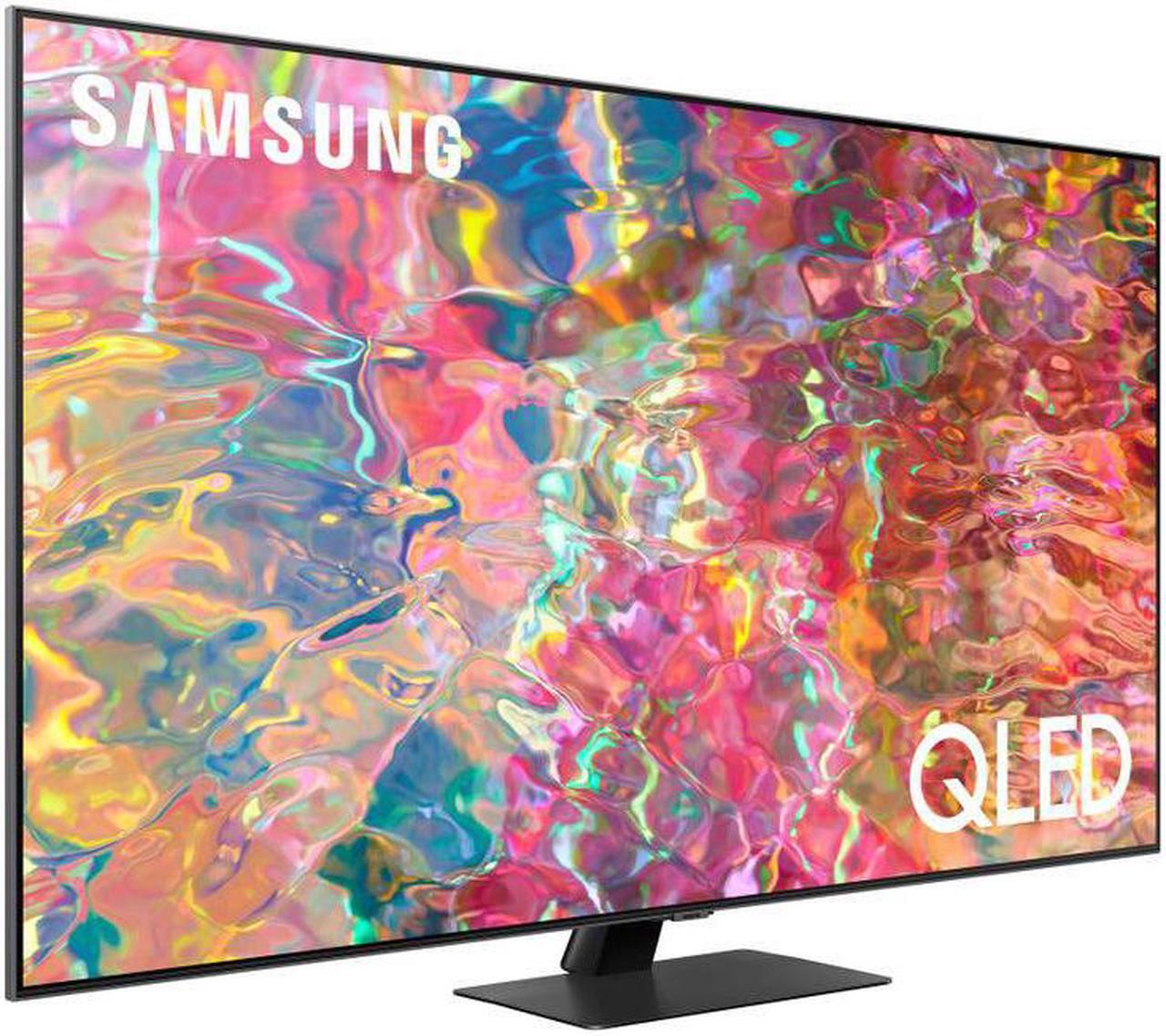Alt view image 3 of 7 - SAMSUNG 75-Inch Class QLED Q80B Series - 4K UHD Direct Full Array Quantum HDR 12X Smart TV with Alexa Built-in with a Sanus Systems VLF728-B2 Full Motion Wall Mount (2022)
