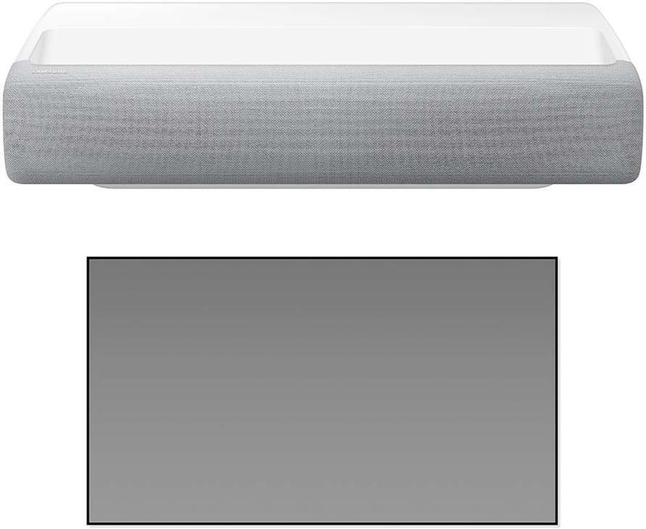 Main image of SAMSUNG 120 The Premiere 4K Smart Laser Projector  2.2Ch Sound System with Alexa Built-in with an Elite Screens Free-Standing Portable Screen (2021)