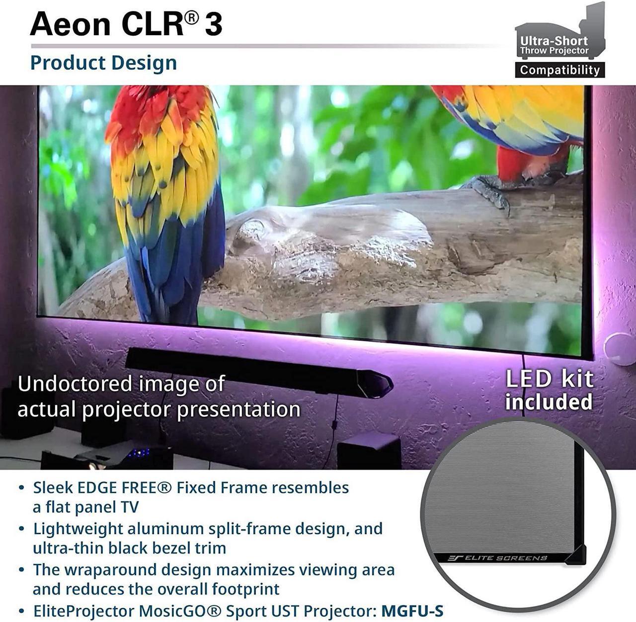 Alt view image 6 of 7 - SAMSUNG 120 The Premiere 4K Smart Laser Projector  2.2Ch Sound System with Alexa Built-in with an Elite Screens Free-Standing Portable Screen (2021)