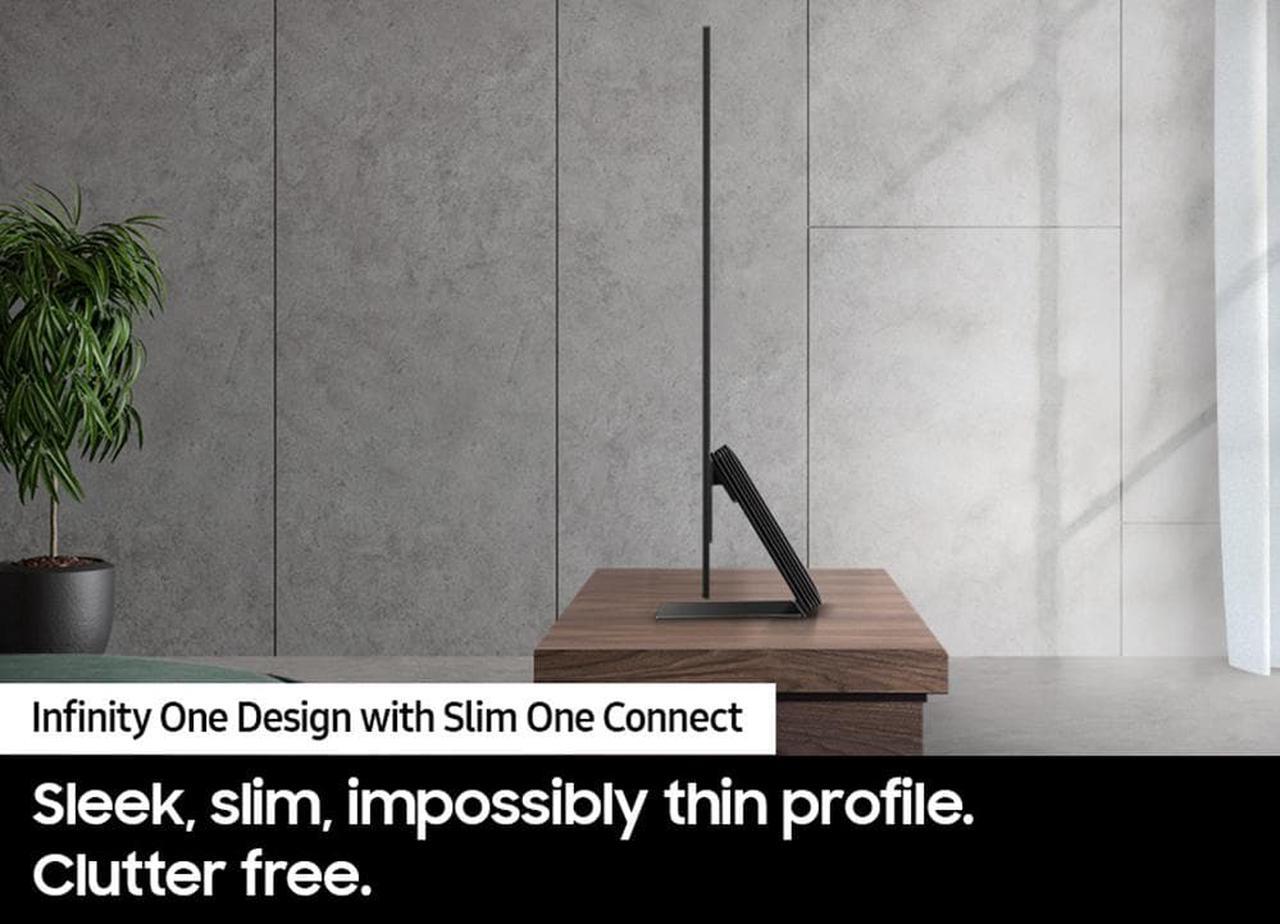 Alt view image 5 of 7 - Samsung QN55S95CAFXZA 55" Ultra Slim 4K Quantum HDR OLED Smart TV with a Sanus LL11-B1 Super Slim Fixed-Position Wall Mount for 40" - 85" TVs (2023)