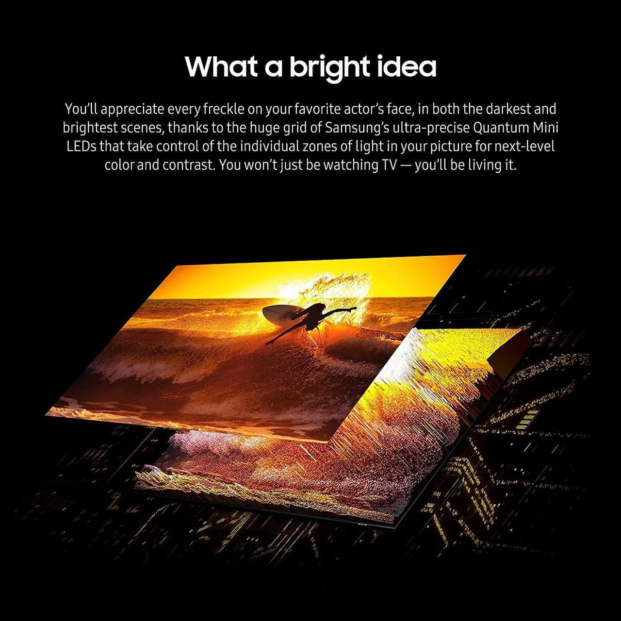 Alt view image 2 of 9 - Samsung QN43QN90CAFXZA 43" Class Neo QLED Smart TV with 4K Upscaling (2023)