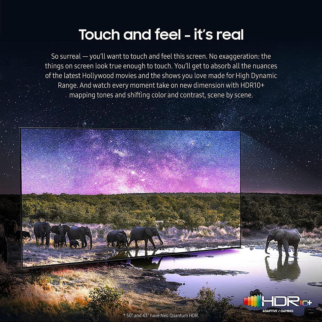Alt view image 3 of 9 - Samsung QN43QN90CAFXZA 43" Class Neo QLED Smart TV with 4K Upscaling (2023)