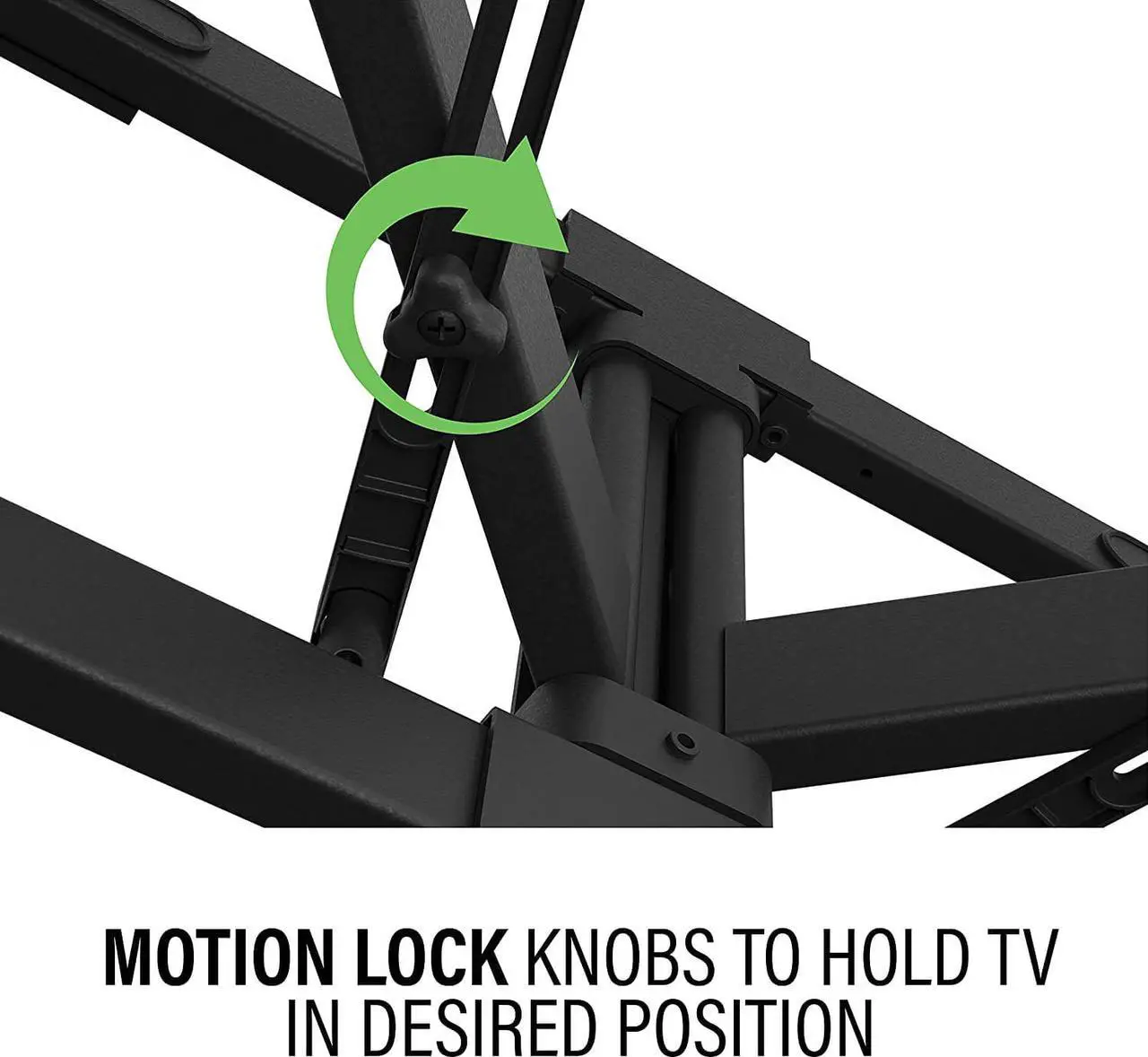 Alt view image 3 of 9 - Sanus VODLF125-B2 Outdoor Full Motion 25" Extension Mount for 40"-85" TVs (2023)